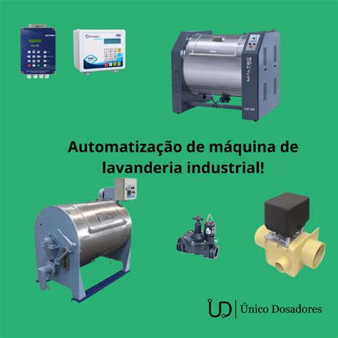 Como automatizar uma máquina de lavar roupa industrial José Alves de