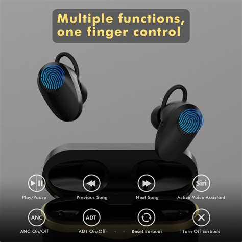 Soulmate S5 Wireless Earbuds Bluetooth 51 With Noise Cancelling