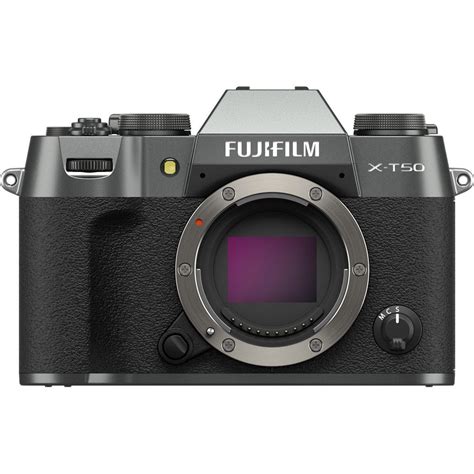 Fujifilm X T50 Mirrorless Body Charcoal Silver 600024022 Mirrorless