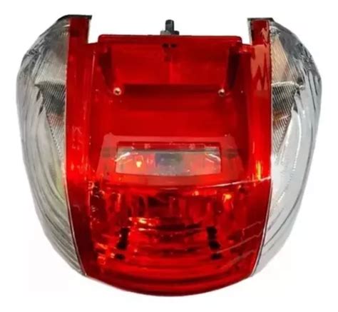 Optica Farol Trasero Gilera Smash Blitz Trip Zb 110 Energy