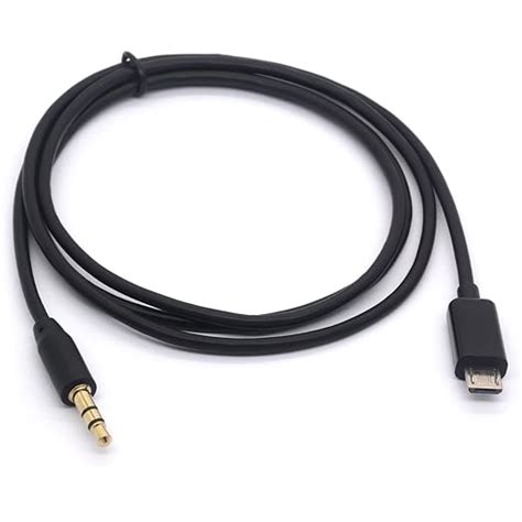 Tomost Micro Usb Auf Mm Kabel Vergoldet Polig Mm Stecker