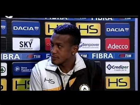 Udinese Tv Edenilson Ci Abbiamo Provato Fino Alla Fine Youtube