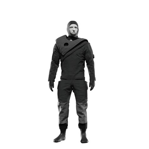 Сухой костюм для дайвинга - SL:01 - SEAL Drysuits - с подшлемником ...