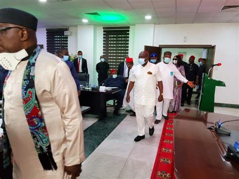 South East Governors Nwodo Ekweremadu Others In Closed Door Meeting