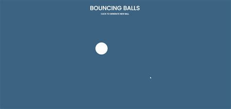 Github Zuramai Bouncing Balls Generate Random Bouncing Balls On Click