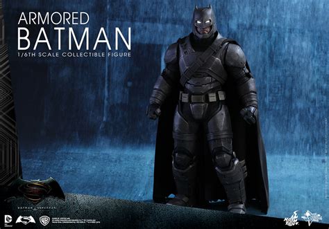 Hot Toys MMS349 蝙蝠俠對超人正義曙光重裝蝙蝠俠Armored Batman 1 6 比例人偶作品