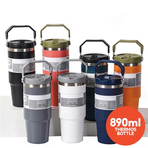 Stainless Steel Thermos BottleInsulated Vacuum Tumbler for Hot Cold Drinks ml 保温水壶