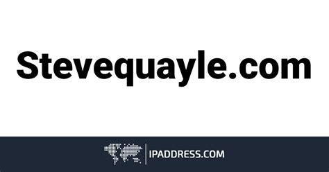 Stevequayle.com Domain Information & Lookup Data