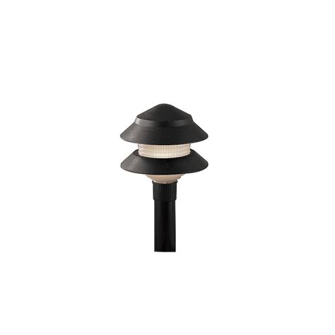 Portfolio 38 Lumen 4 Watt Black Low Voltage Outdoor Path Light 2700 K El0266bk At