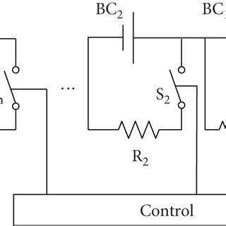 Switched shunt resistor passive balancing circuit. | Download ...