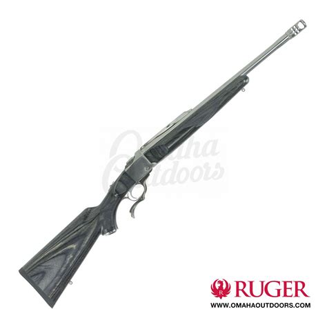 Ruger No 1 Bolt Rifle 1 RD 450 Bushmaster Stainless 20" - Omaha Outdoors