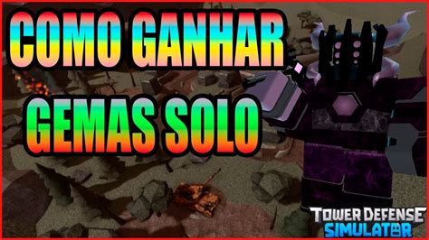 Como Ganhar Muitas Gemas No Tower Defense Simulator Youtube