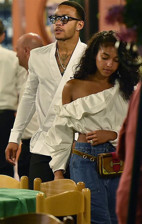 Lori Harvey And Fiance Footballer Memphis Depay Spotted On Dinner