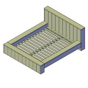 Bedden Bouwtekeningen Downlaoden BouwtekeningenPakket