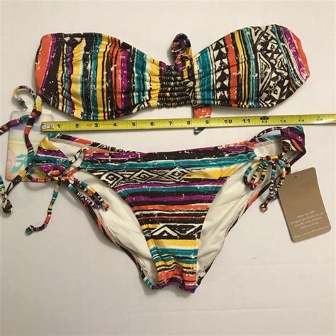 Hobie Swim Hobie Multicolor Bikini Set Poshmark