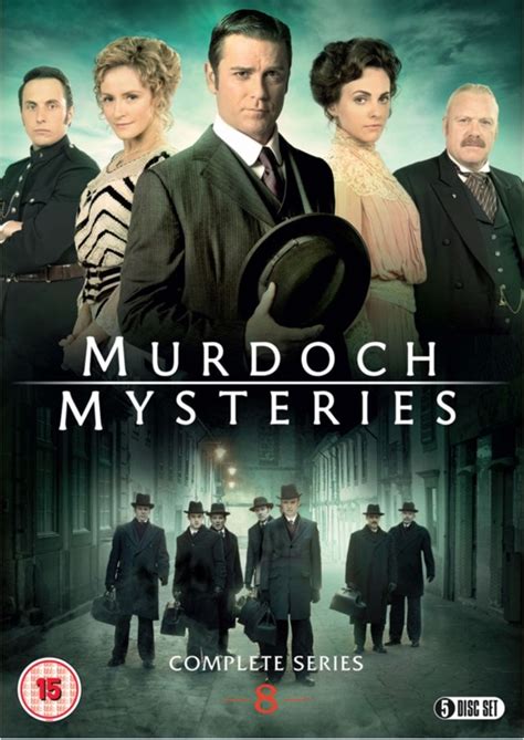 Murdoch Mysteries Complete Series 8 Dvd Box Set Free Shipping Over