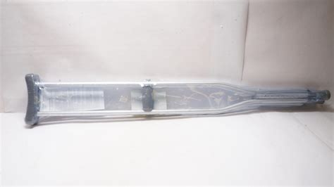 Cardinal Health CA901TL Axillary Push-Button Crutches Max Weight