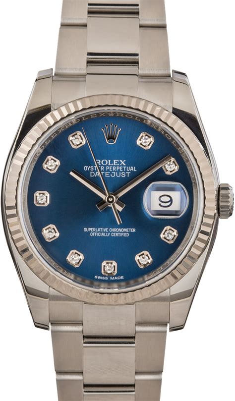 Buy Used Rolex Datejust Ii Bob S Watches Sku