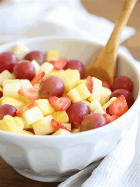 How To Make Vanilla Fruit Salad Julie Blanner