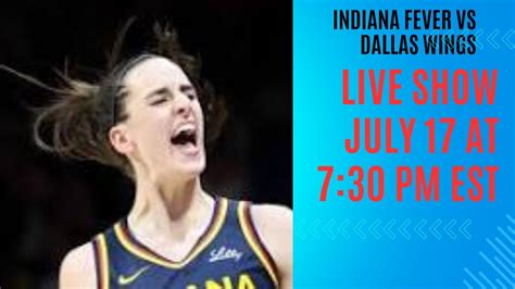 Indiana Fever Vs Dallas Wings Youtube