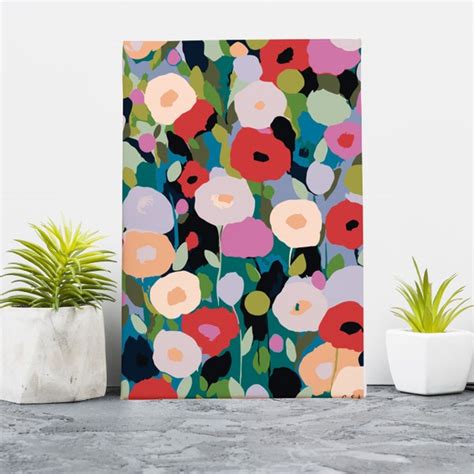 Flower Painting Numbers Etsy