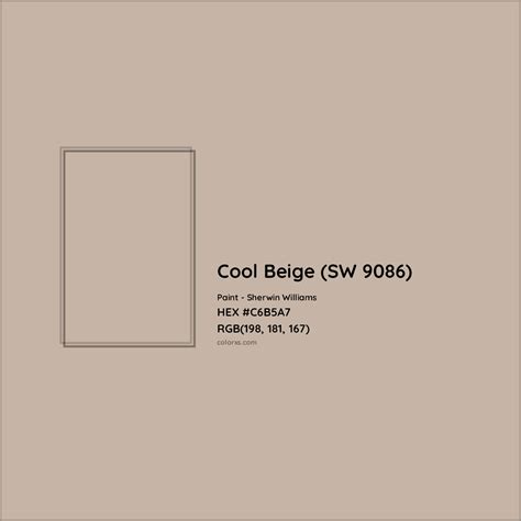 Cool Beige Sw Complementary Or Opposite Color Name And Code