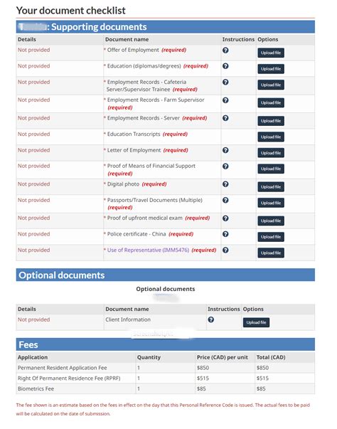 Guide Document Requirement For Express Entry PR Application Canada