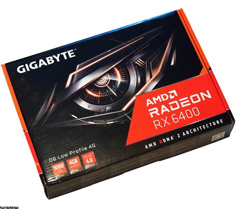 GigaByte Radeon RX 6400 D6 Review Best Low Profile GPU