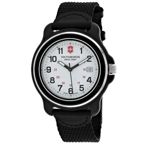 Victorinox Victorinox Men S Swiss Army 249086 Original Xl Analog Display Swiss Quartz Black