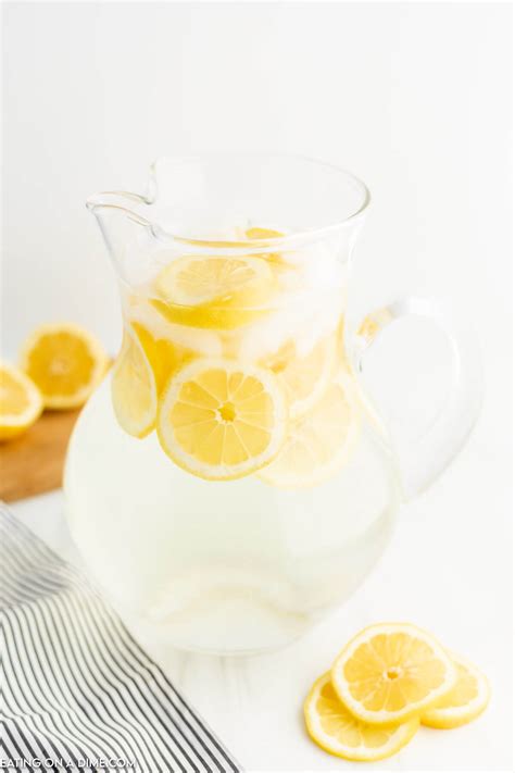 Lemon Water Refreshing Lemon Water Recipe