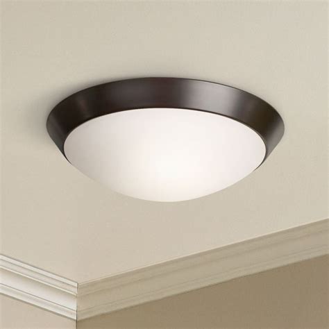 360 Lighting Modern Ceiling Light Flush Mount Fixture Oil Rubbed Bronze