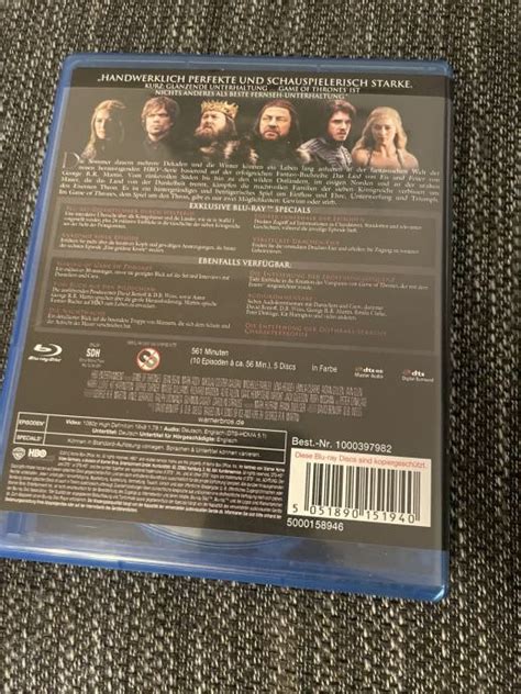 Game Of Thrones Sezona 1 Blu Ray Kolekcija