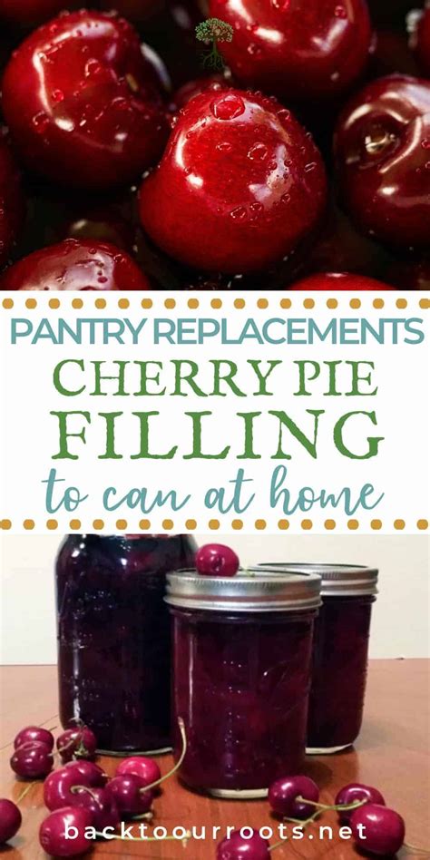 Homemade Cherry Pie Filling ~ A Canning Recipe