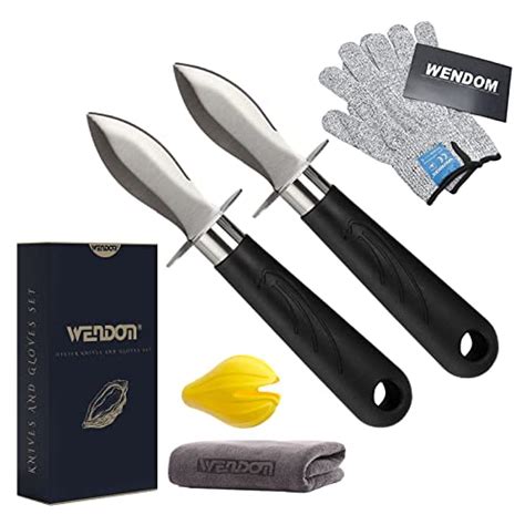 The Perfect Oyster Glove and Knife Set for Safe and Easy Opening