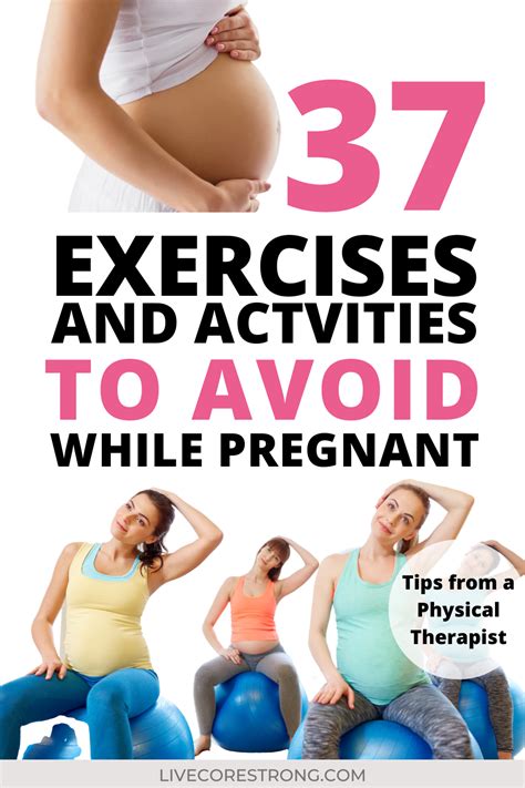 37 Activities And Exercises To Avoid While Pregnant Exercise While