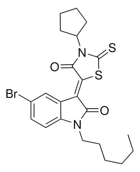 Z Bromo Cyclopentyl Oxo Thioxo Thiazolidin Ylidene