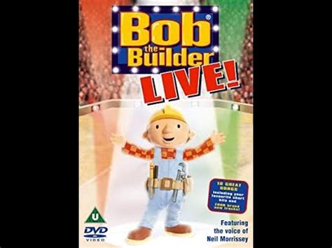 Opening To Bob The Builder LIVE 2002 UK DVD YouTube