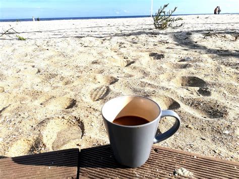 Coffee On The Beach Stock Photo Image Of Stage Coffee 131306510