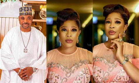 MC Oluomo Showers Love On Yoruba Actress Kemi Korede As She Celebrates