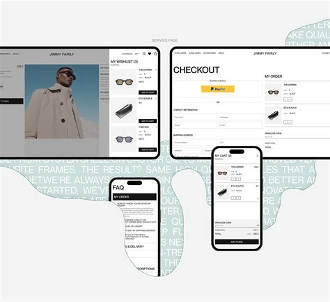 JIMMY FAIRLY| E-commerce redesign :: Behance