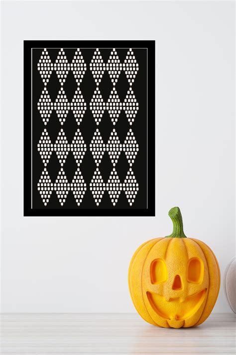 Halloween Wall Decor, Black and White Wall Art, Halloween Prints ...