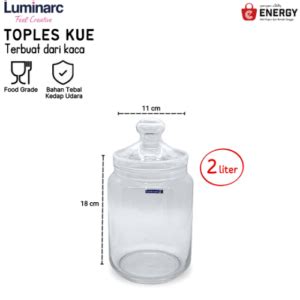 Luminarc Toples Kaca Liter Energy Bali