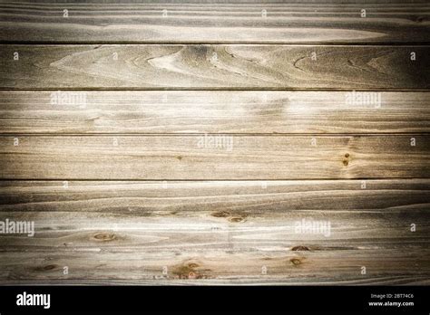 Horizontal Rustic Wood Planks Background Stock Photo Alamy