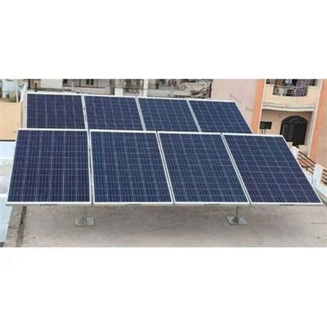 Mounting Structure Grid Tie Roof Top Solar Power Plant Capacity 1 Kw At ₹ 5000kilowatt In