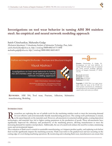 Pdf Investigations On Tool Wear Behavior In Turning Aisi