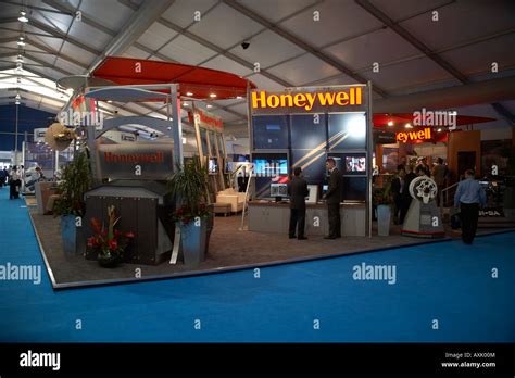 Honeywell Exhibition Display Trade Stand At Farnborough International