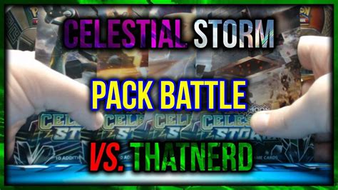 MY FIRST PACK BATTLE IN YEARS! Pokemon TCG Celestial Storm Pack Battle ...