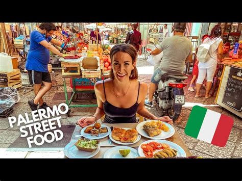 The Best Sicilian Street Food In Palermo Italy Day And Night Markets 🇮🇹 Diy Sicily Food Tour