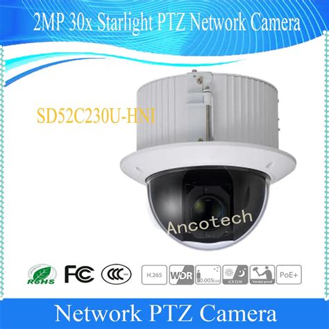 Free Shipping DAHUA CCTV Security IP Camera 2MP 30x Starlight PTZ