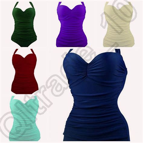 MMA Retro High Waist Swimwear Fat Women Bathing Suit New Plus Size Bikini Padded Push Up High
